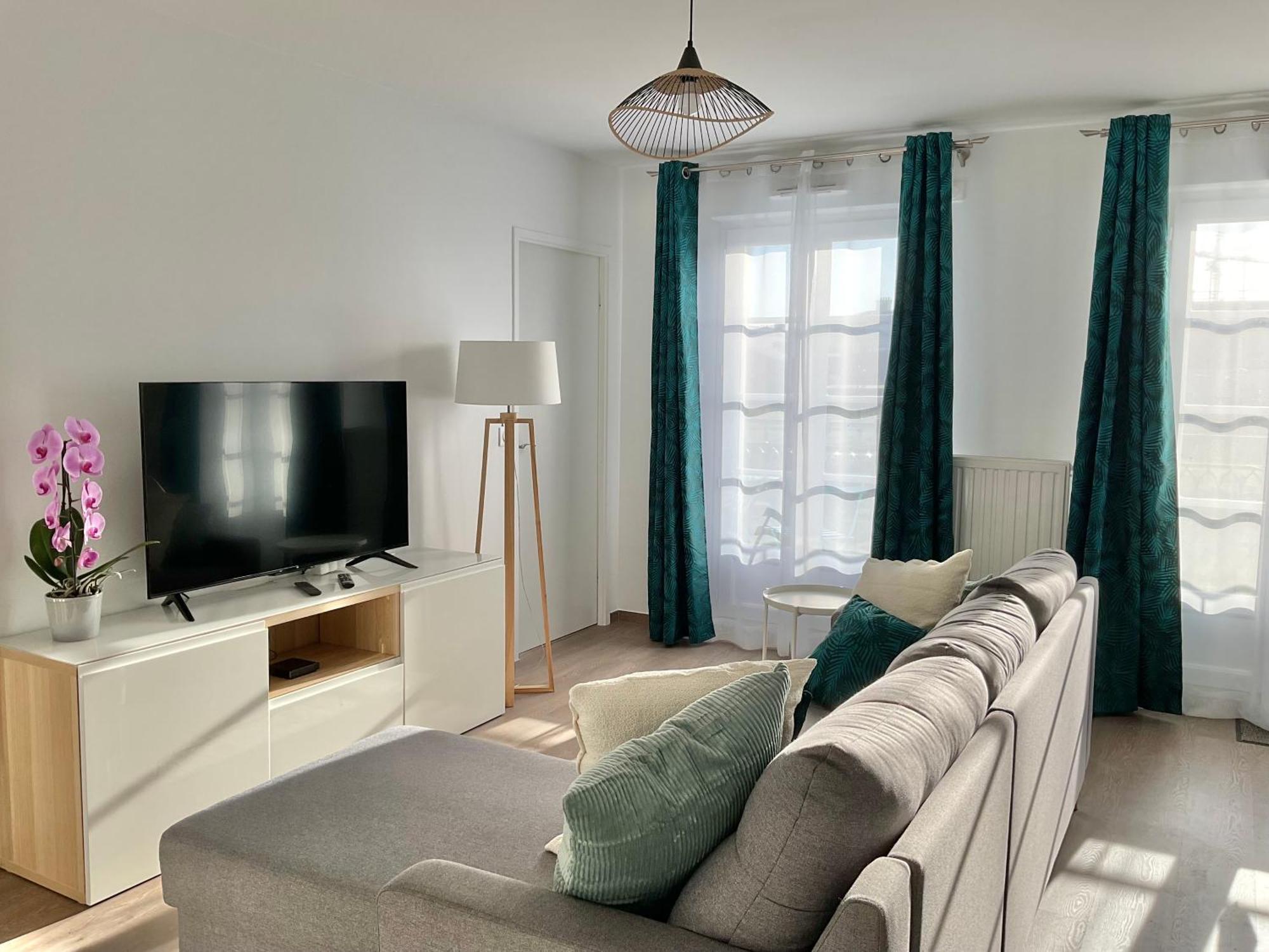 Sunny Apartment Near Disneyland Paris - Liz Appart Serris Ngoại thất bức ảnh